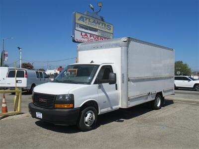 2021 GMC Savana 3500 Box Truck  16 Ft Van