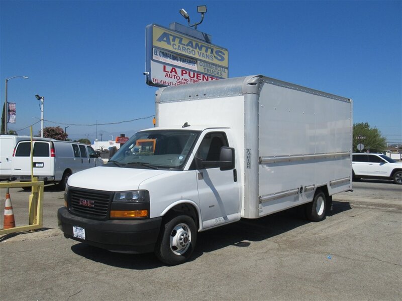 2021 GMC Savana 3500 Box Truck  16 Ft