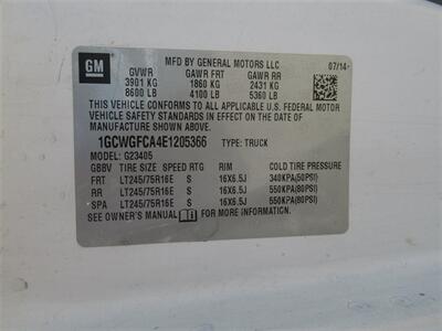 2014 Chevrolet Express 2500 Cargo Van   - Photo 13 - La Puente, CA 91744