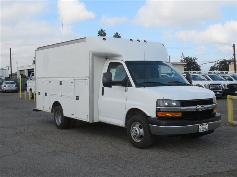 2016 Chevrolet Express 3500 Plumber Body  12 Ft