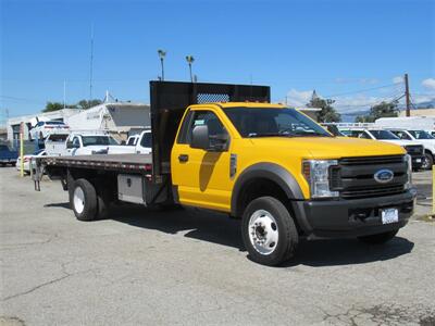 2018 Ford F-450 Super Duty Chassis XL Regular Cab 205 DRW RWD  FlatBed 17 Ft Truck