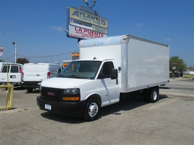 2019 GMC Savana 3500 Box Truck  16 Ft