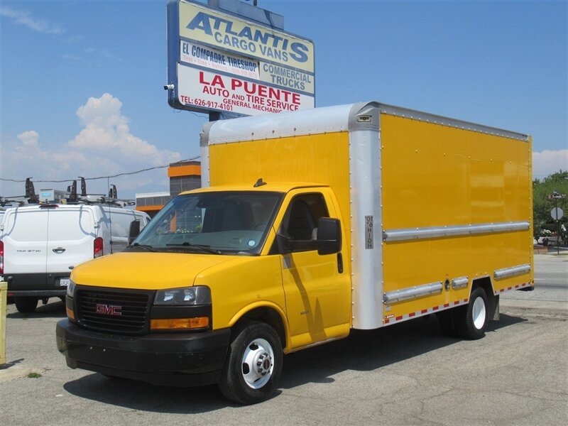 2021 GMC Savana 3500 Box Truck  16 Ft