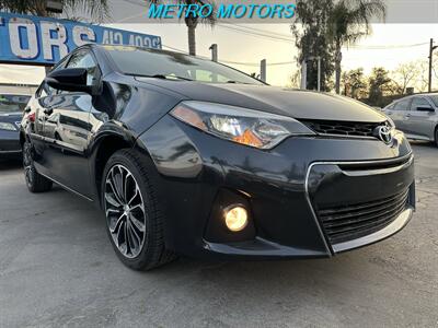 2016 Toyota Corolla S Sedan