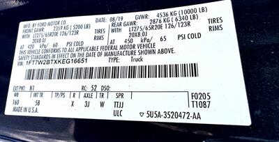 2019 Ford F-250  Crew Cab LARIAT 4X4 - Photo 41 - Finksburg, MD 21048