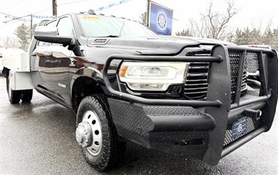 2019 RAM 3500 Laramie  Crew Cab LARAMIE FLAT BED 4X4 DRW Truck