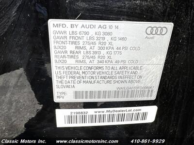 2015 Audi Q7 3.0T quattro Premium  Premium Plus AWD - Photo 37 - Finksburg, MD 21048