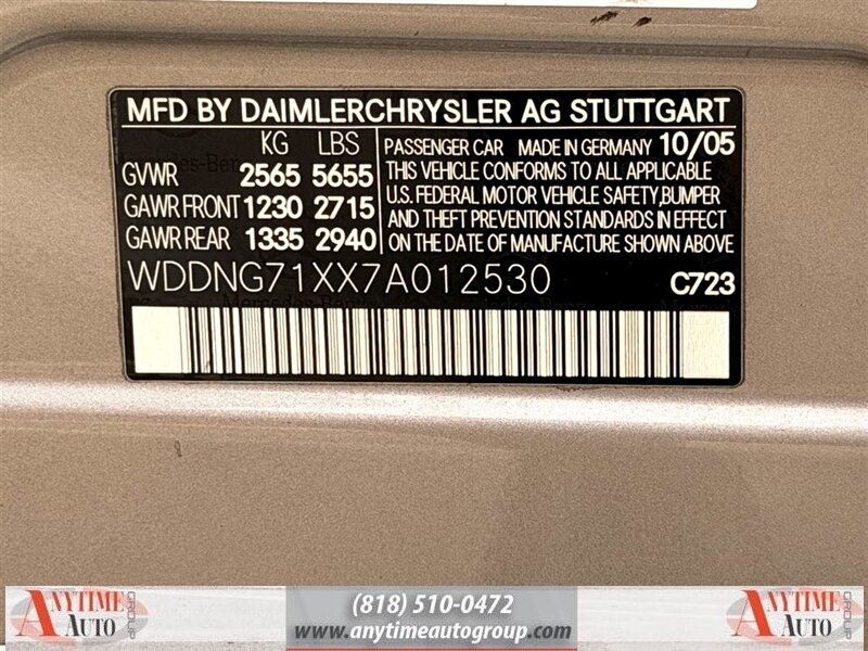 2007 Mercedes-Benz S 550 - Photo 24 - Sherman Oaks, CA 91403-1701