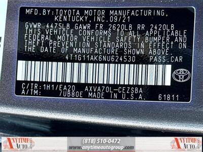 2022 Toyota Camry SE - Photo 32 - Sherman Oaks, CA 91403-1701