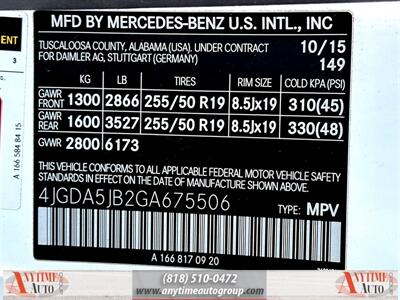 2016 Mercedes-Benz GLE 350   - Photo 30 - Sherman Oaks, CA 91403-1701