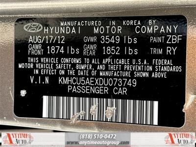 2013 Hyundai ACCENT SE   - Photo 26 - Sherman Oaks, CA 91403-1701