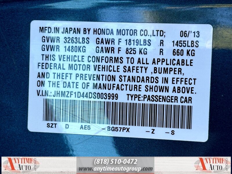 2013 Honda CR-Z photo