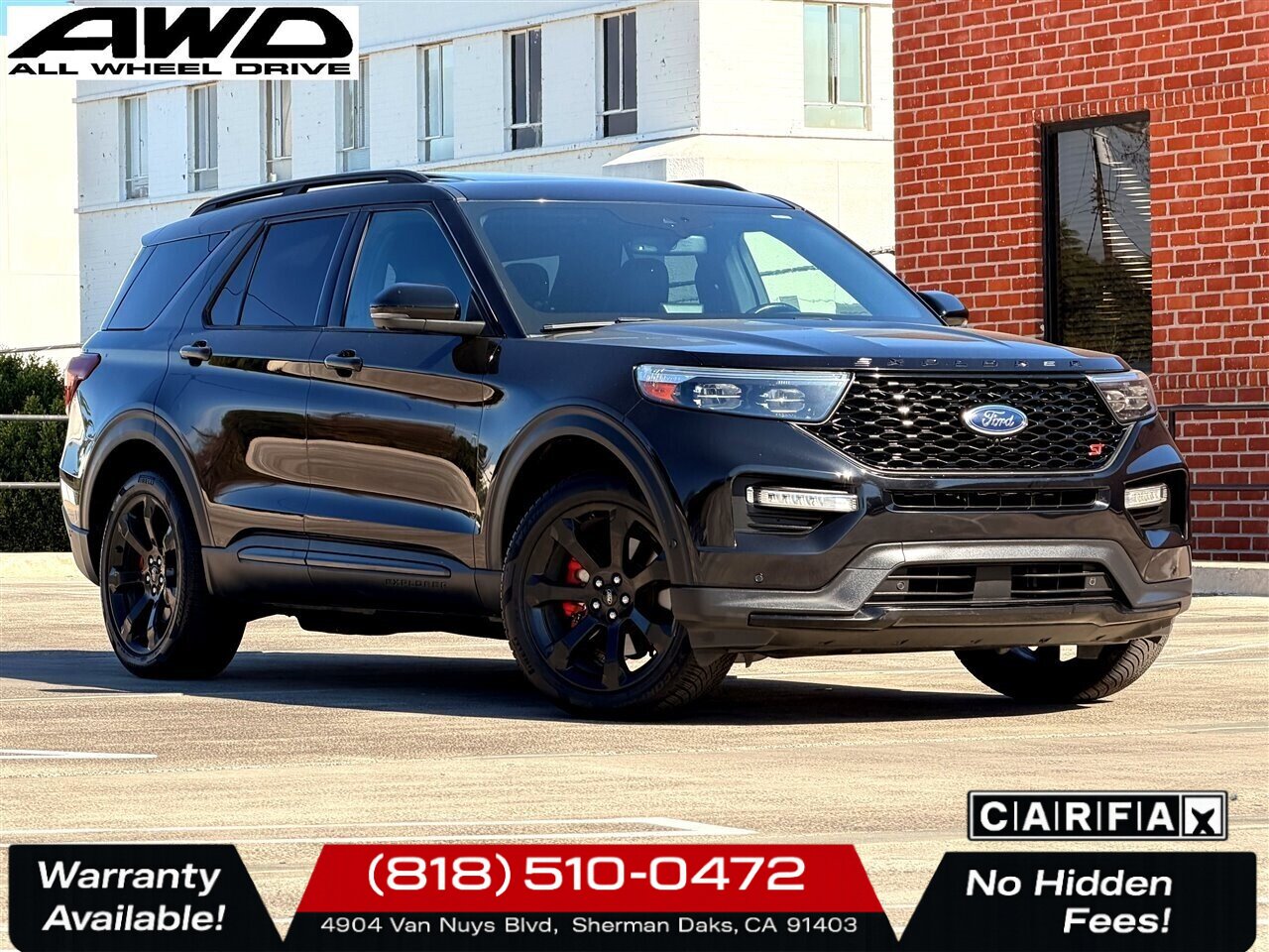 2021 Ford Explorer ST   - Photo 1 - Sherman Oaks, CA 91403-1701