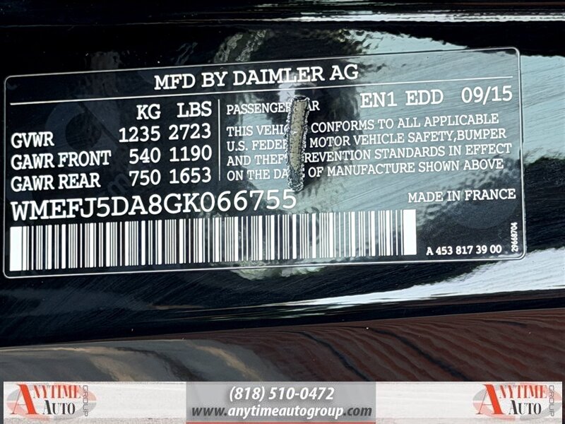 2016 Smart fortwo Passion - Photo 22 - Sherman Oaks, CA 91403-1701