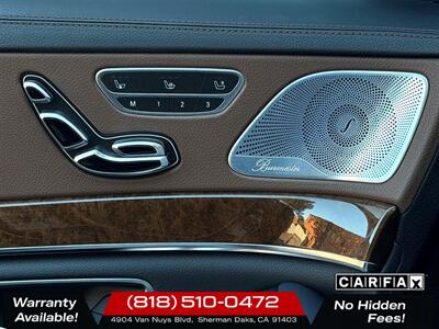 2015 Mercedes-Benz S 550 4MATIC   - Photo 25 - Sherman Oaks, CA 91403-1701