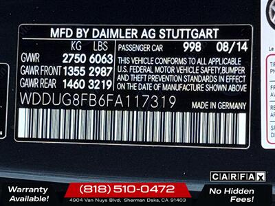 2015 Mercedes-Benz S 550 4MATIC   - Photo 36 - Sherman Oaks, CA 91403-1701