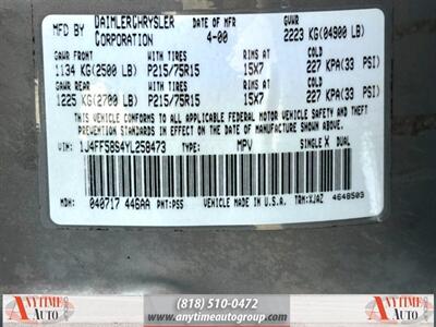 2000 Jeep Cherokee Classic  4x4 - Photo 31 - Sherman Oaks, CA 91403-1701