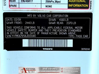 2008 Volvo C70 T5   - Photo 30 - Sherman Oaks, CA 91403-1701