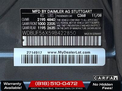 2009 Mercedes-Benz E 350 Base   - Photo 30 - Sherman Oaks, CA 91403-1701