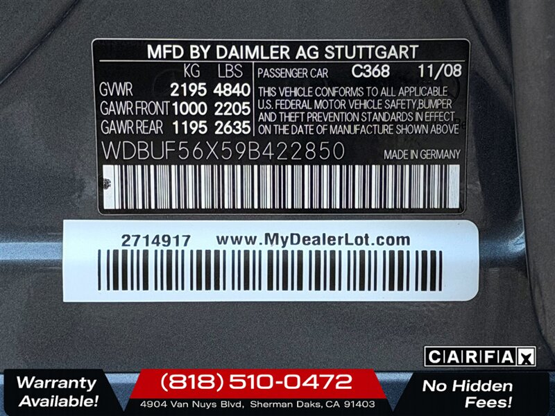 2009 Mercedes-Benz E 350 Base   - Photo 30 - Sherman Oaks, CA 91403-1701