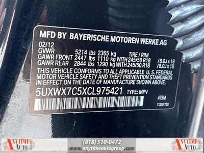 2012 BMW X3 xDrive35i  Msport - Photo 31 - Sherman Oaks, CA 91403-1701
