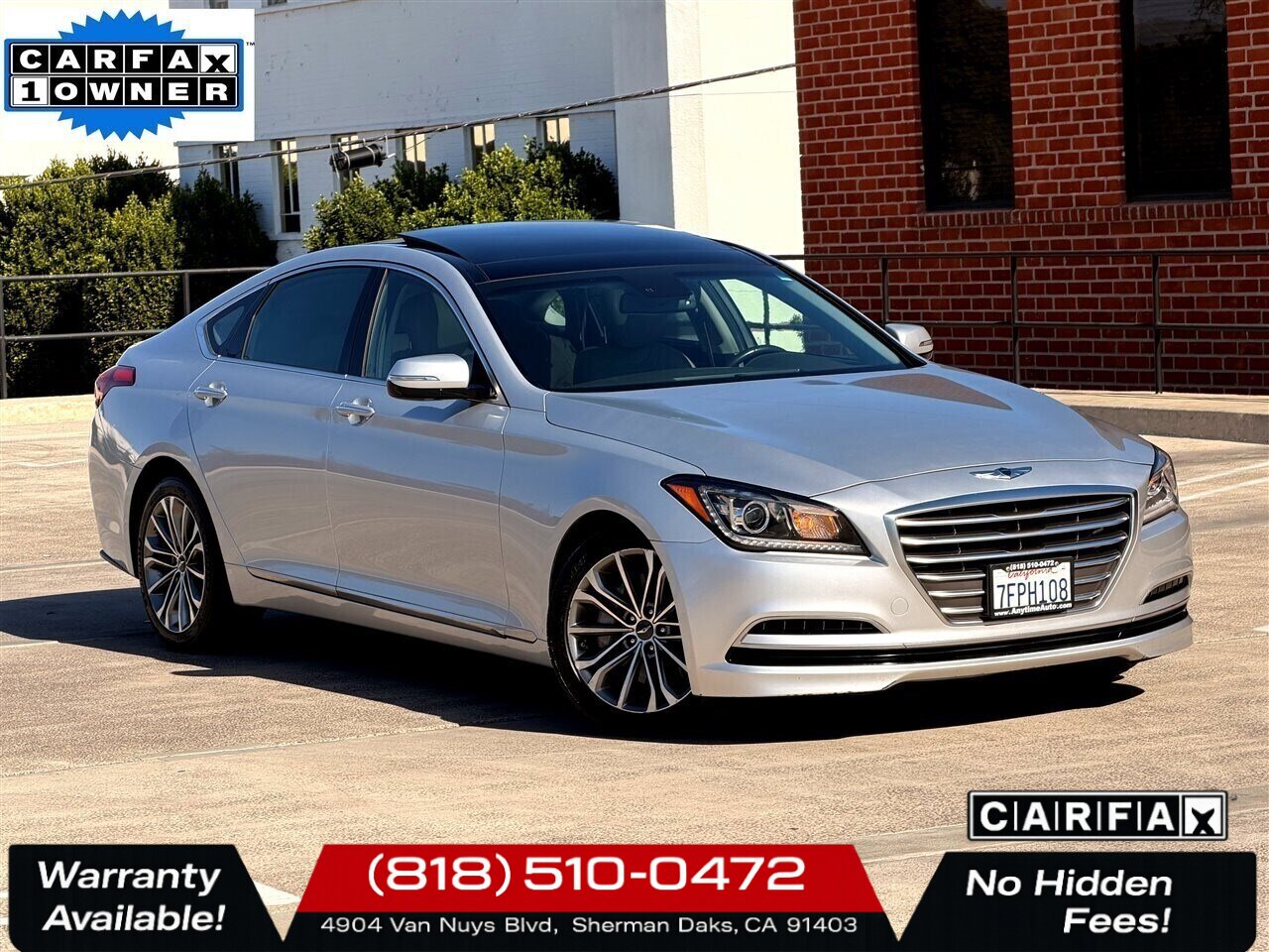 2015 Hyundai Genesis 3.8   - Photo 1 - Sherman Oaks, CA 91403-1701