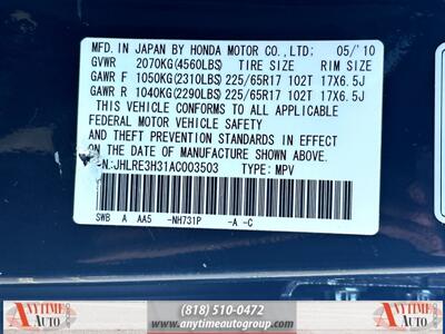 2010 Honda CR-V LX - Photo 26 - Sherman Oaks, CA 91403-1701