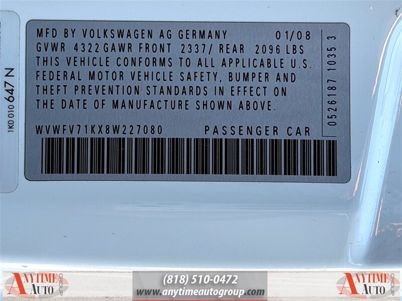 2008 Volkswagen GTI - Photo 22 - Sherman Oaks, CA 91403-1701
