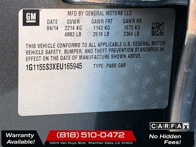 2014 Chevrolet Impala LTZ   - Photo 32 - Sherman Oaks, CA 91403-1701