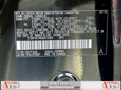 2013 Toyota RAV4 XLE   - Photo 28 - Sherman Oaks, CA 91403-1701