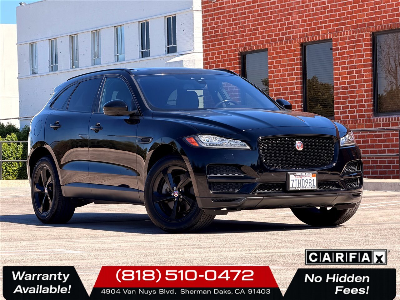 2017 Jaguar F-PACE 35t Prestige   - Photo 1 - Sherman Oaks, CA 91403-1701