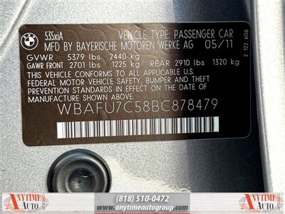 2011 BMW 535i xDrive   - Photo 36 - Sherman Oaks, CA 91403-1701