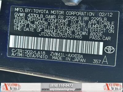 2012 Toyota Prius v Five   - Photo 27 - Sherman Oaks, CA 91403-1701