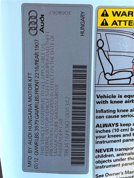 2013 Audi TTS 2.0T quattro Prestige   - Photo 63 - Sherman Oaks, CA 91403-1701