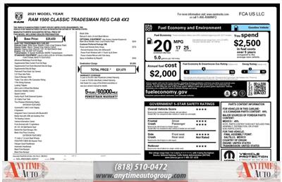 2021 RAM 1500 Classic Tradesman - Photo 26 - Sherman Oaks, CA 91403-1701