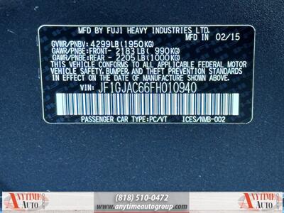 2015 Subaru Impreza 2.0i Premium   - Photo 29 - Sherman Oaks, CA 91403-1701