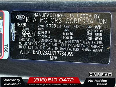 2020 Kia Soul LX - Photo 28 - Sherman Oaks, CA 91403-1701