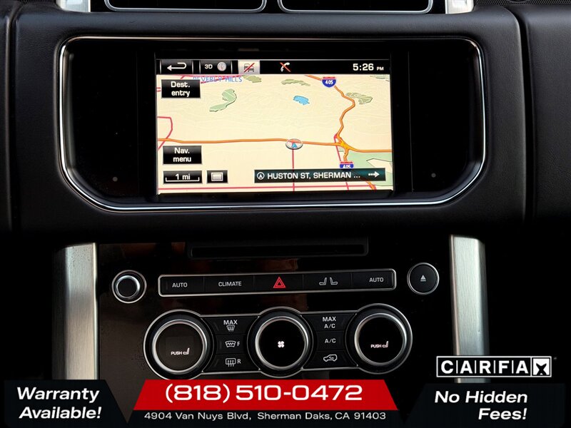 2016 Land Rover Range Rover HSE   - Photo 16 - Sherman Oaks, CA 91403-1701
