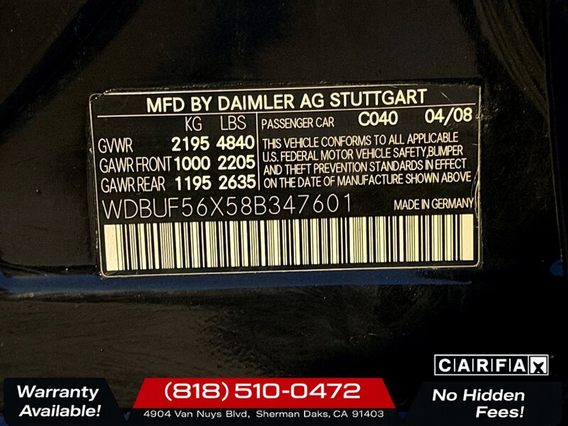 2008 Mercedes-Benz E 350 Base   - Photo 13 - Sherman Oaks, CA 91403-1701
