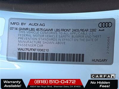 2015 Audi A3 2.0T quattro Premium   - Photo 30 - Sherman Oaks, CA 91403-1701