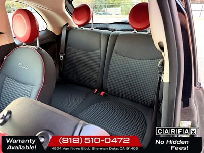 2017 FIAT 500 Pop   - Photo 16 - Sherman Oaks, CA 91403-1701