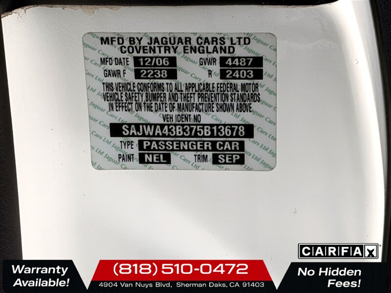 2007 Jaguar XK - Photo 26 - Sherman Oaks, CA 91403-1701
