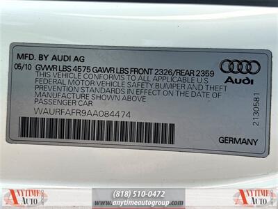 2010 Audi A5 2.0T Premium quattro   - Photo 25 - Sherman Oaks, CA 91403-1701
