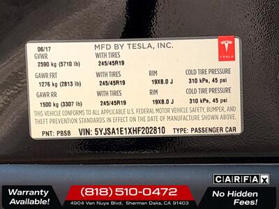2017 Tesla Model S 75   - Photo 26 - Sherman Oaks, CA 91403-1701