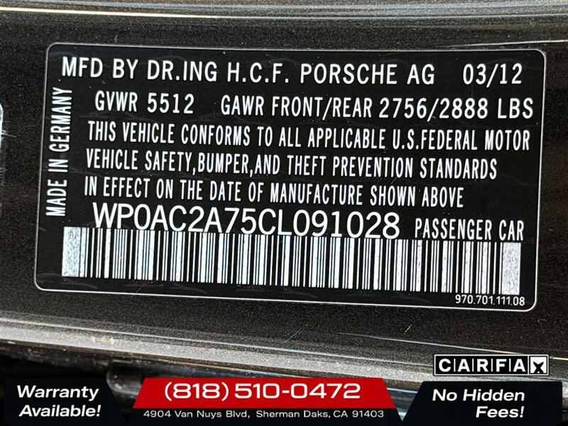 2012 Porsche Panamera Turbo - Photo 37 - Sherman Oaks, CA 91403-1701