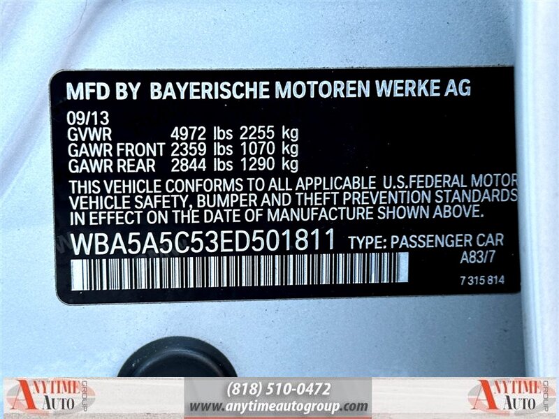 2014 BMW MDX 528i photo