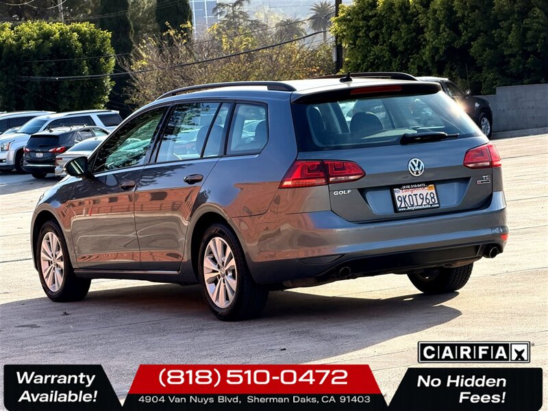 2017 Volkswagen Golf SportWagen S 4Motion   - Photo 5 - Sherman Oaks, CA 91403-1701