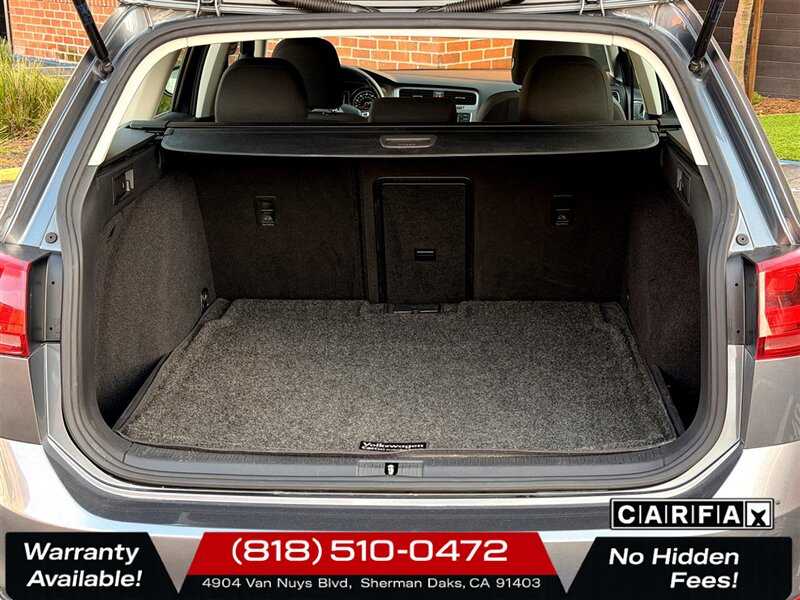 2017 Volkswagen Golf SportWagen S 4Motion   - Photo 21 - Sherman Oaks, CA 91403-1701