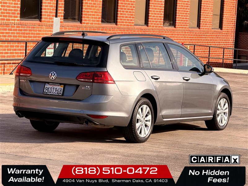 2017 Volkswagen Golf SportWagen S 4Motion   - Photo 7 - Sherman Oaks, CA 91403-1701