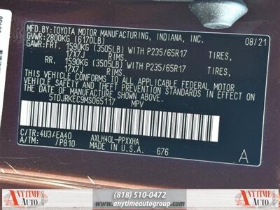 2021 Toyota Sienna XLE   - Photo 38 - Sherman Oaks, CA 91403-1701